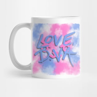 Love, D.Va Bunny Splatter Mug